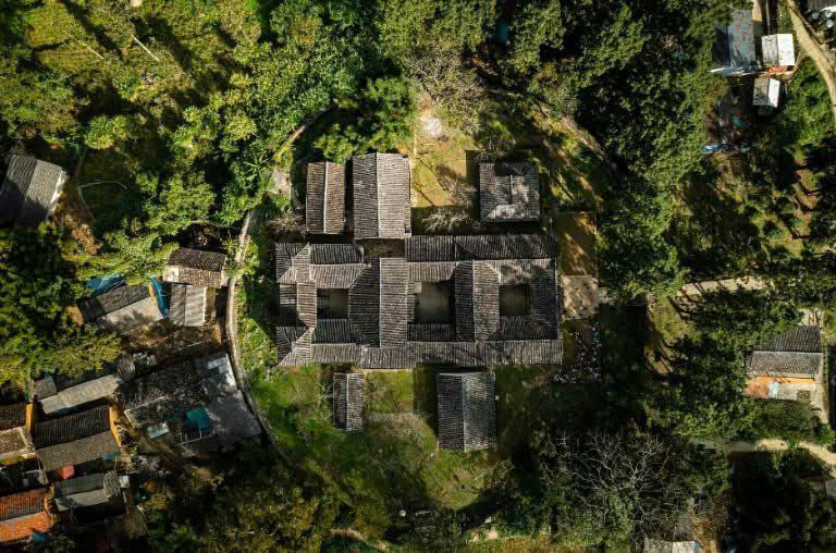 Traditional Hmong King's Palace architecture in Ha Giang