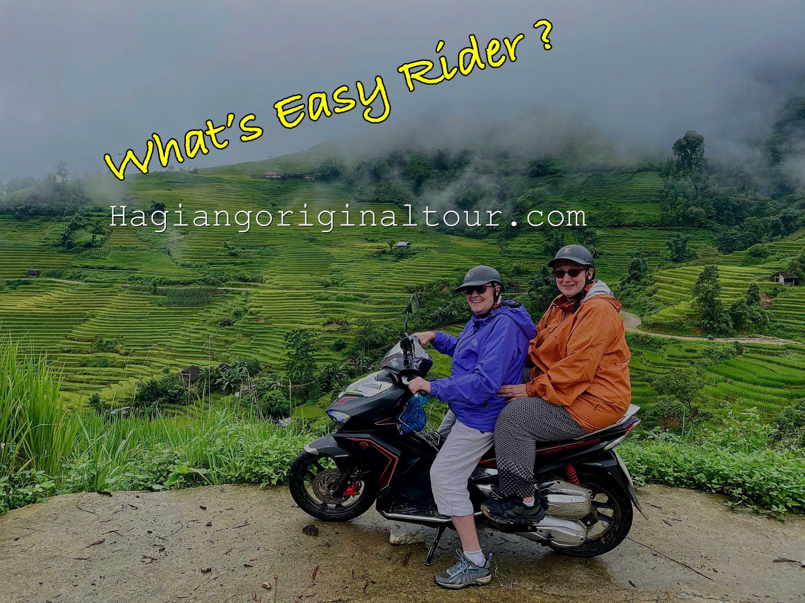 What is Easy Rider – Exploring Ha Giang’s winding roads with a local motorbike driver.