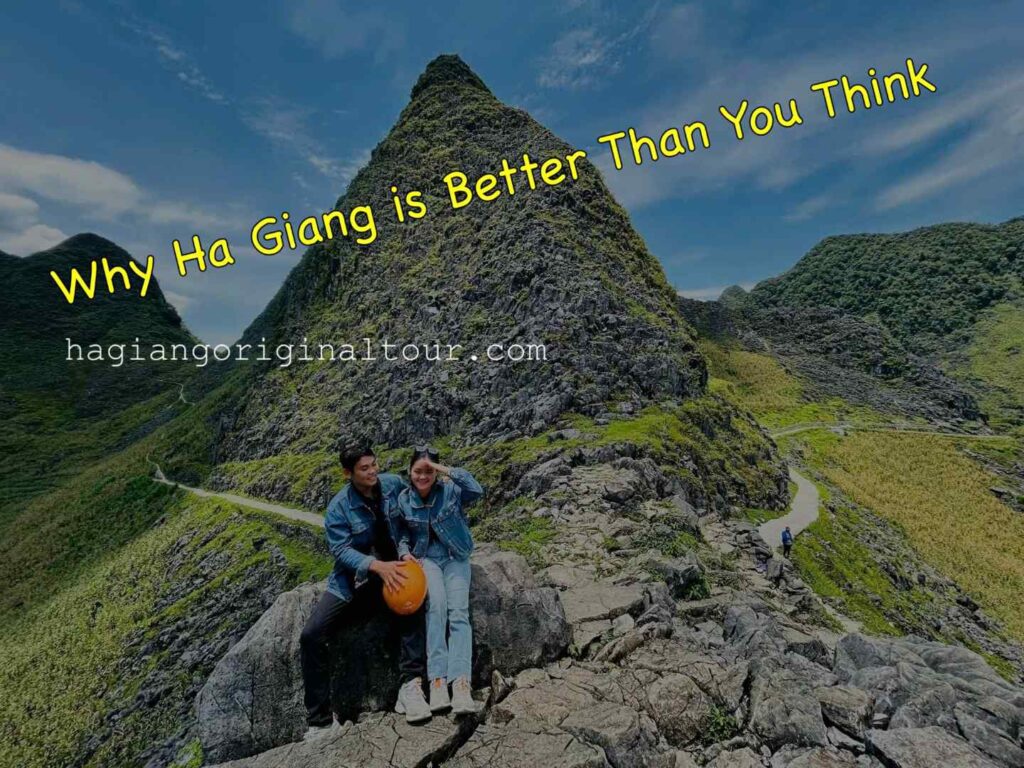Tourist taking photo on Ma Pi Leng Pass – Why Ha Giang Is Better Than You Think